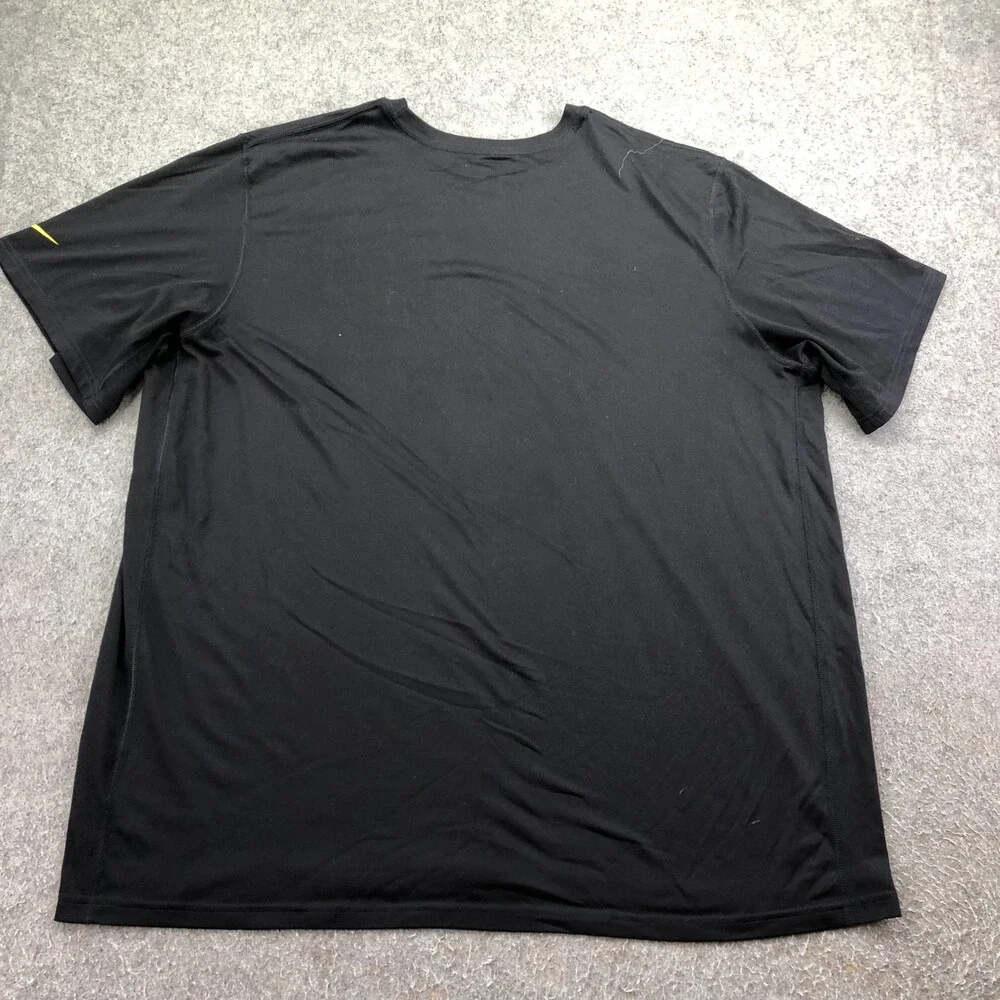 Pittsburgh Steelers Shirt Mens 3XL Black NFL Football Nike Dri Fit Just Do It